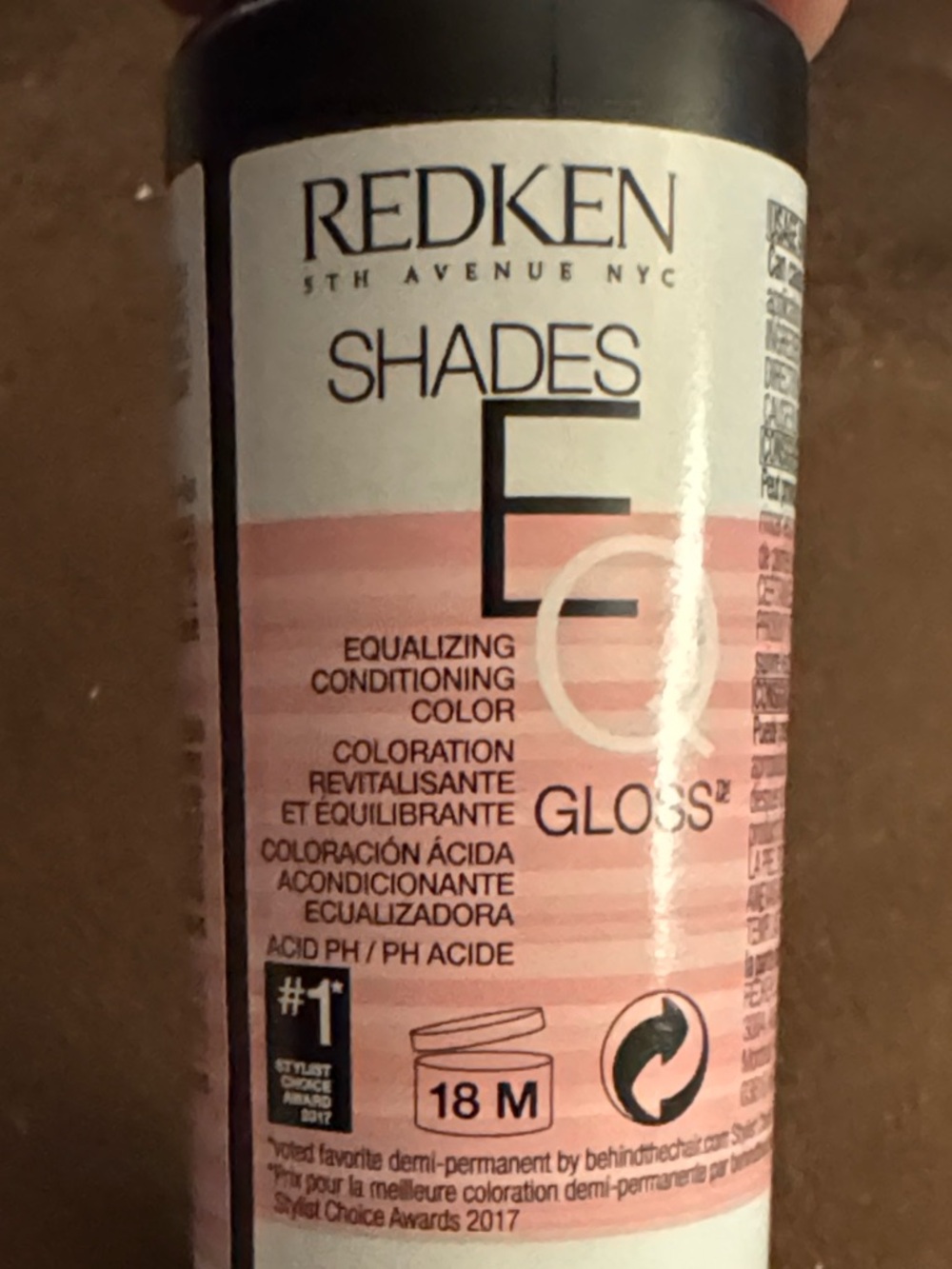 2 bottles of Redken Shades EQ Gloss 10NB